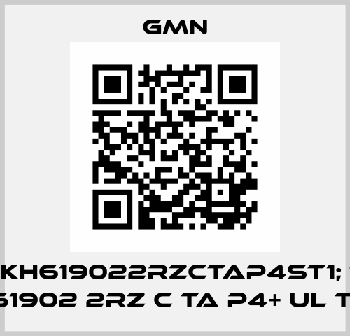 P/N:19KH619022RZCTAP4ST1; Type: KH 61902 2RZ C TA P4+ UL T274 Gmn