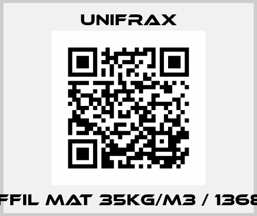 Saffil Mat 35kg/m3 / 136832 Unifrax