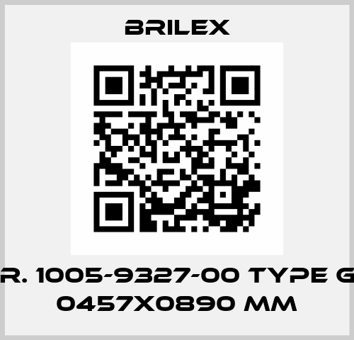 Nr. 1005-9327-00 Type GE 0457x0890 mm Brilex