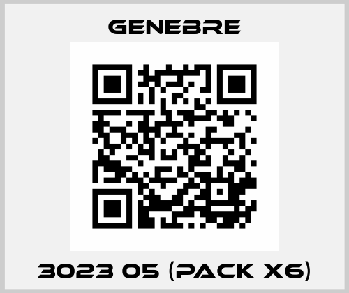 3023 05 (pack x6) Genebre