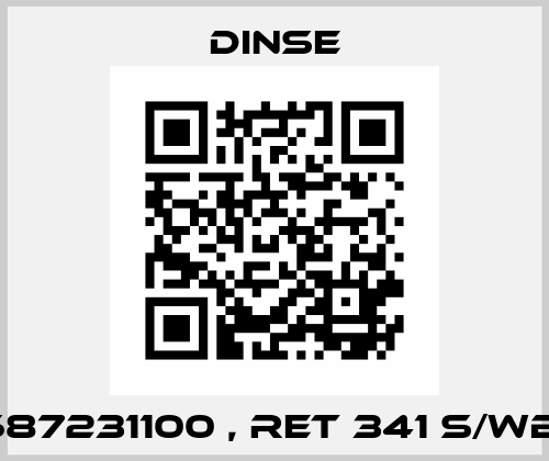 687231100 , RET 341 S/WB1 Dinse