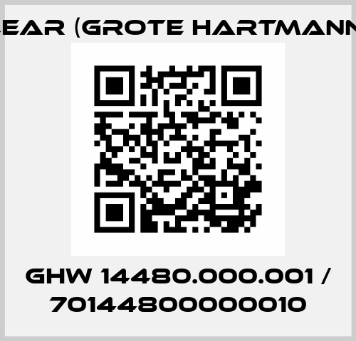 GHW 14480.000.001 / 70144800000010 Lear (Grote Hartmann)