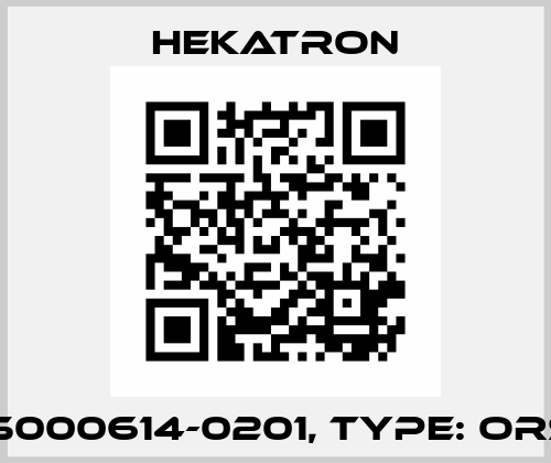 P/N: 5000614-0201, Type: ORS 210 Hekatron