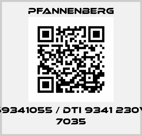 13269341055 / DTI 9341 230V SC 7035 Pfannenberg