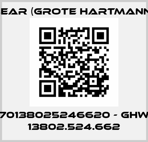 70138025246620 - GHW 13802.524.662 Lear (Grote Hartmann)