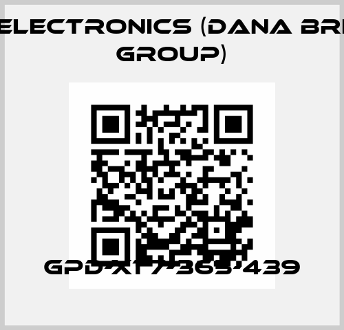 GPD-X1 7-365-439 BPE Electronics (Dana Brevini Group)