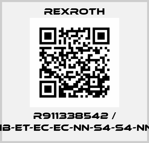 R911338542 / CDB02.1B-ET-EC-EC-NN-S4-S4-NN-NN-FW Rexroth