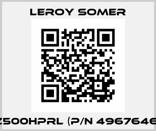 Z500HPRL (p/n 4967646) Leroy Somer