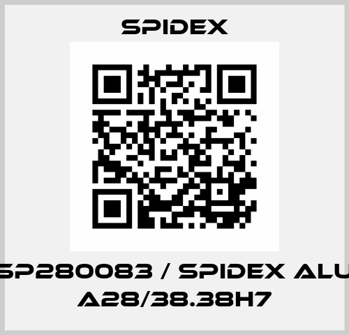 SP280083 / SPIDEX ALU A28/38.38H7 Spidex