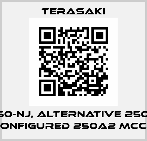 S250-NJ, alternative 250A2 (Configured 250A2 MCCB) Terasaki