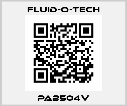 PA2504V Fluid-O-Tech