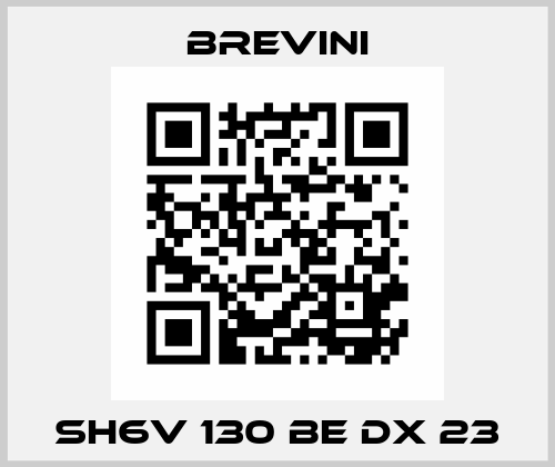 SH6V 130 BE DX 23 Brevini