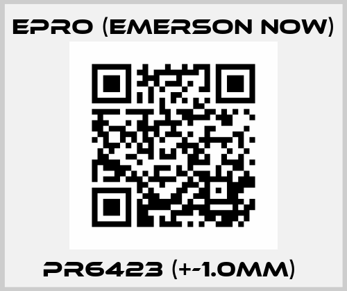 PR6423 (+-1.0MM)  Epro (Emerson now)