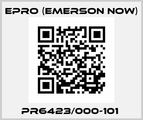 PR6423/000-101  Epro (Emerson now)