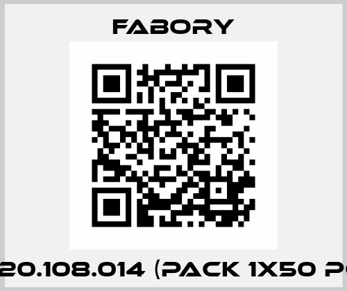 17420.108.014 (pack 1x50 pcs) Fabory
