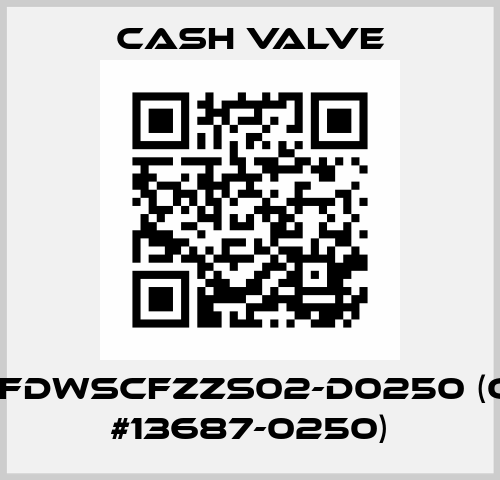 FR-FDWSCFZZS02-D0250 (old #13687-0250) Cash Valve