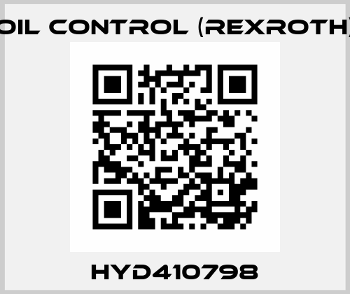 HYD410798 Oil Control (Rexroth)