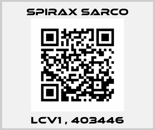 LCV1 , 403446 Spirax Sarco