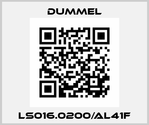 LS016.0200/AL41F Dummel