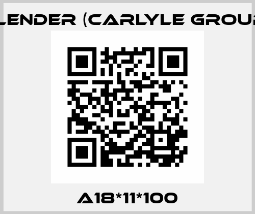 A18*11*100 Flender (Carlyle Group)