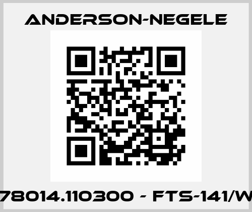 78014.110300 - FTS-141/W Anderson-Negele