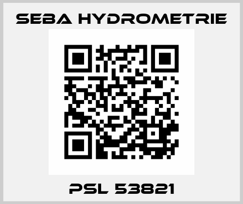 PSL 53821 Seba Hydrometrie