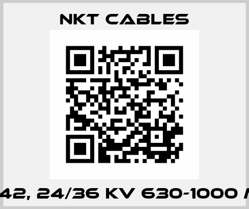 JC 42, 24/36 kV 630-1000 mm NKT Cables