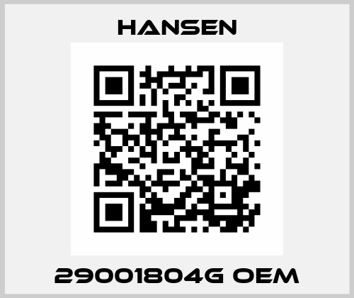29001804G OEM Hansen