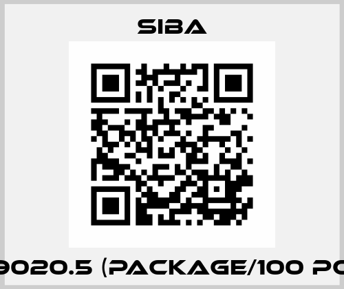 179020.5 (package/100 pcs) Siba