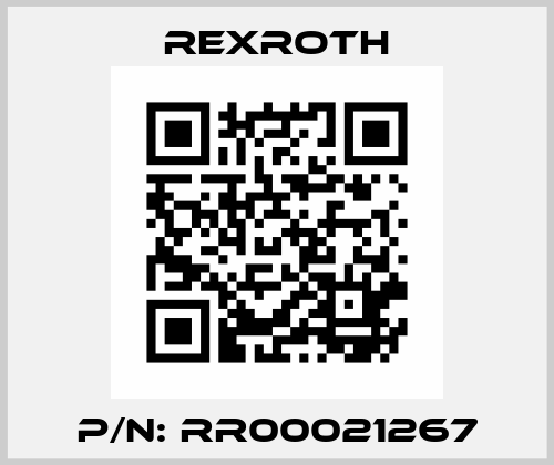 P/N: RR00021267 Rexroth