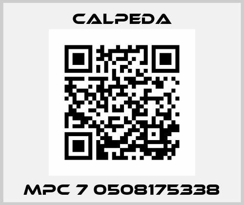 MPC 7 0508175338 Calpeda