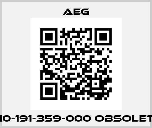 910-191-359-000 obsolete AEG