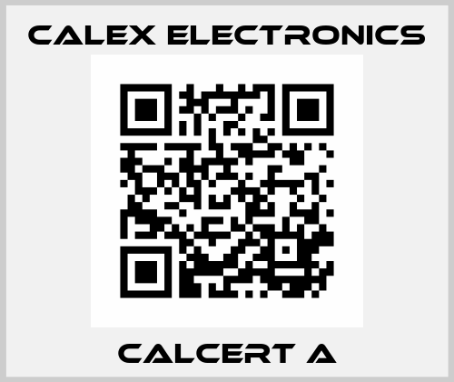 CALCERT A Calex