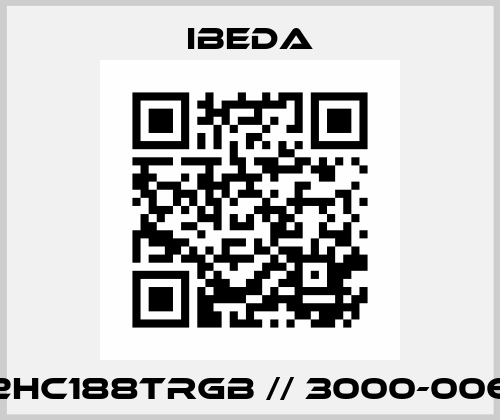 82HC188TRGB // 3000-0066 IBEDA