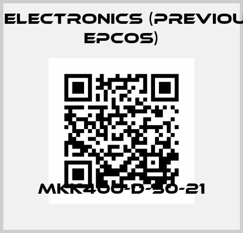 MKK400-D-50-21 TDK Electronics (previously EPCOS)