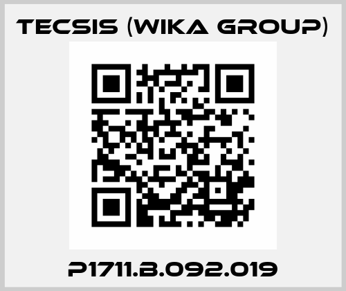 P1711.B.092.019 Tecsis (WIKA Group)