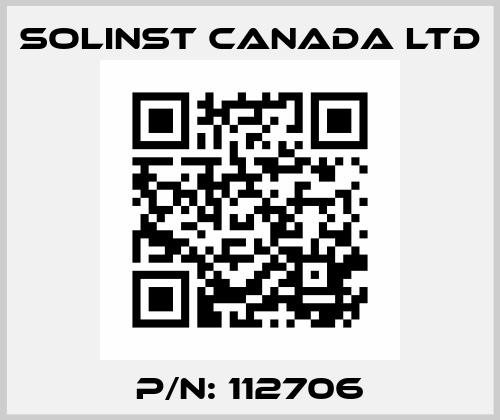 P/N: 112706 Solinst Canada Ltd