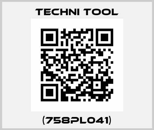(758PL041) Techni Tool