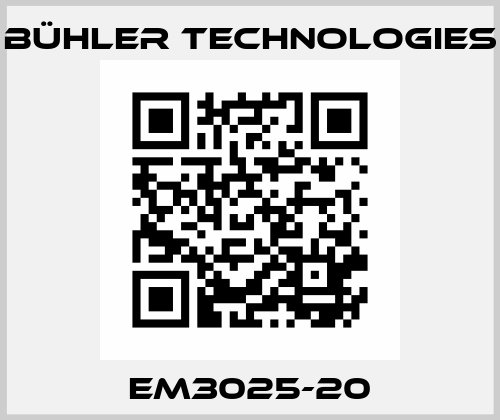 EM3025-20 Bühler Technologies