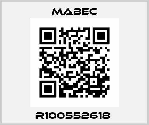 R100552618  MABEC