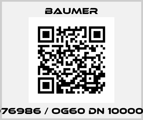 11076986 / OG60 DN 10000 CI Baumer