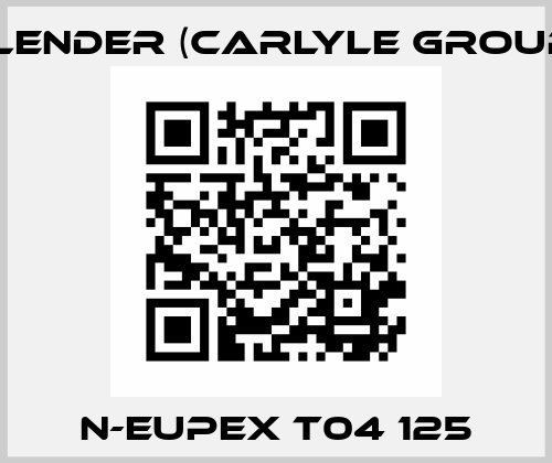 N-EUPEX T04 125 Flender (Carlyle Group)