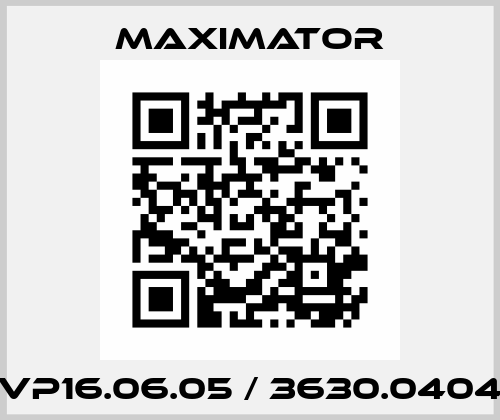 VP16.06.05 / 3630.0404 Maximator