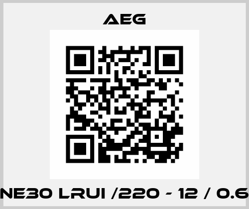 NE30 LRUI /220 - 12 / 0.6 AEG