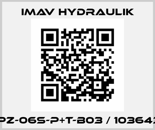 MPZ-06S-P+T-B03 / 1036432 IMAV Hydraulik
