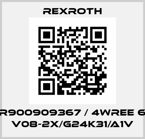 R900909367 / 4WREE 6 V08-2X/G24K31/A1V Rexroth