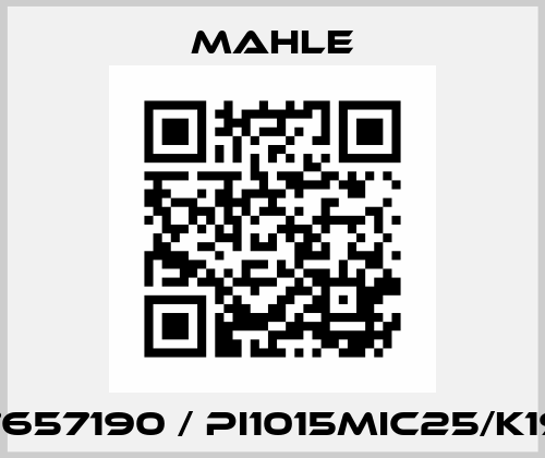 77657190 / PI1015MIC25/K197 MAHLE