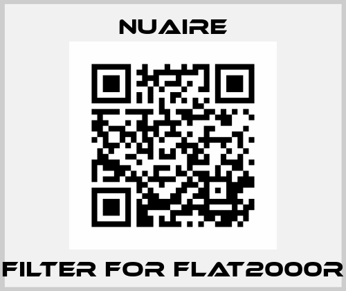 filter for FLAT2000R Nuaire