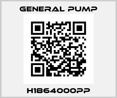 h1864000pp General Pump