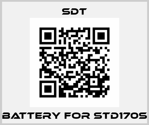 Battery for STD170S Sdt